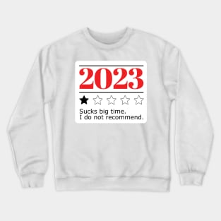 2023. One star. Sucks big time. I do not recommend. Crewneck Sweatshirt